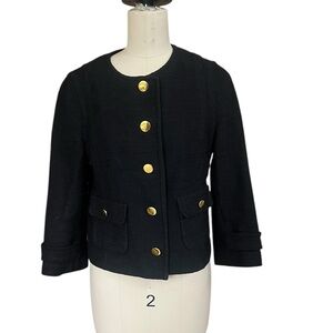 Kate Spade Black lady‎ jacket blazer size small